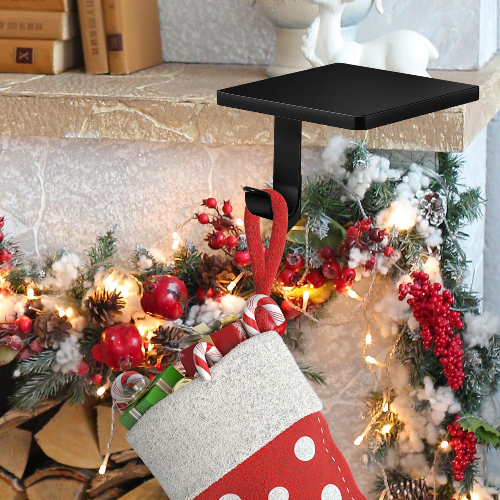 Christmas Stocking Hanging - Christmas Stocking Hanger Hanging Iron Ornaments