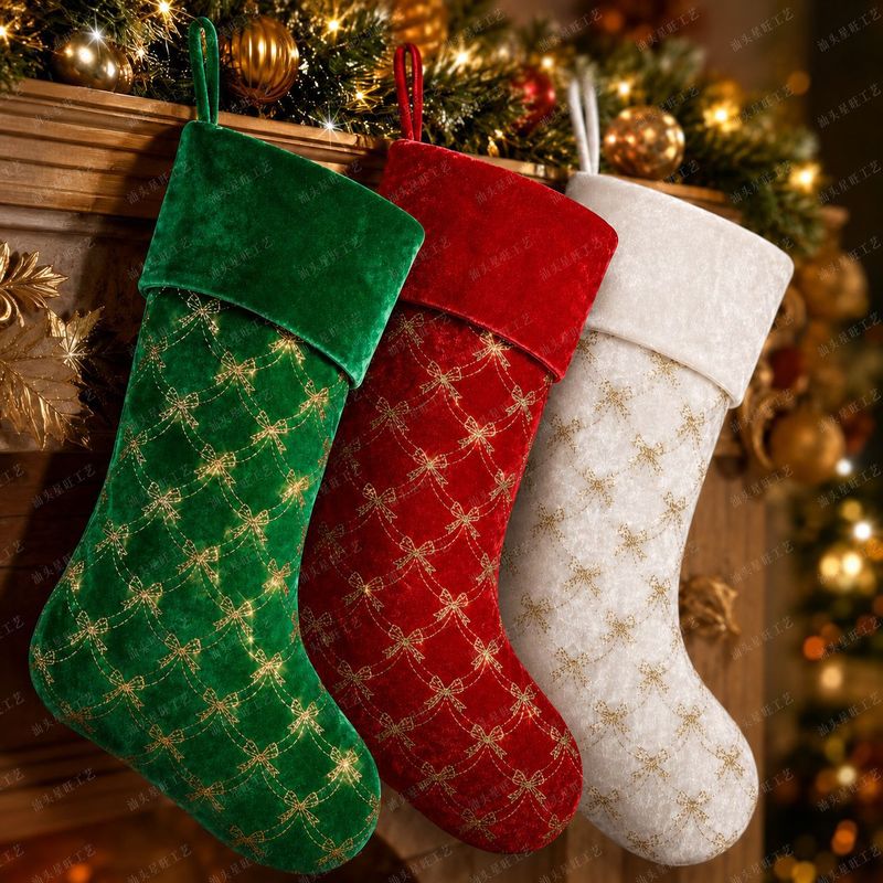 Christmas Stocking Hanging - New Christmas Stocking Ornament, Xmas Tree