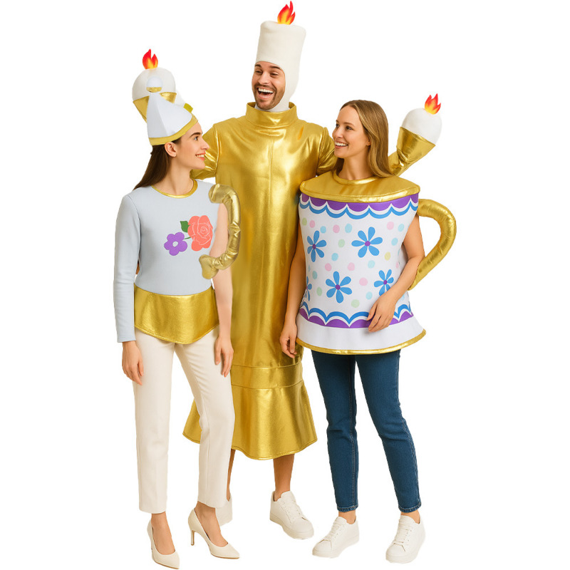 Halloween Cosplay Costume Cand - Holiday Candle Set 评论和价格