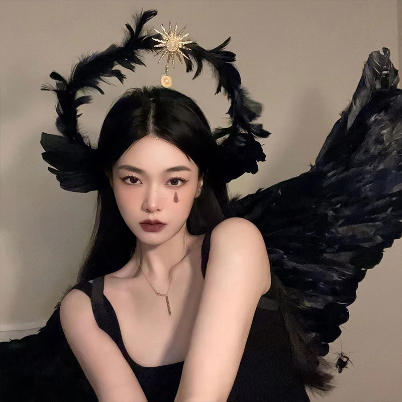 White Angel Elf Wings Feather  - Elf Costume Christmas 评论和价格
