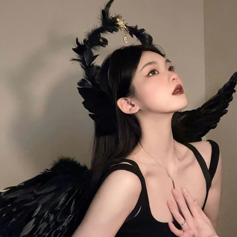 White Angel Elf Wings Feather  - Elf Costume Christmas 评论和价格