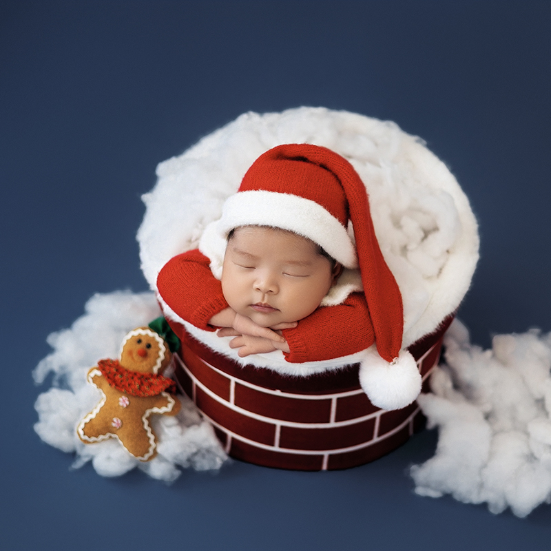 Santa Claus Newborn Photo Clot - Elf Costume Christmas 评论和价格