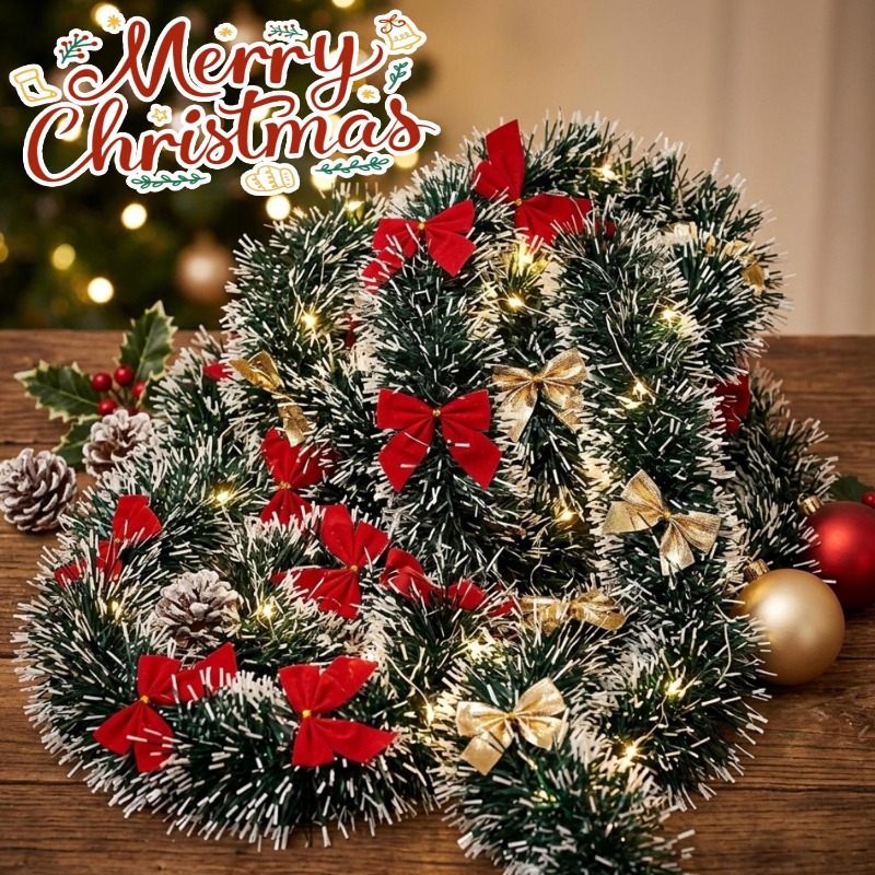 20/2m Christmas Tinsel Garland - Tinsel Garland Decoration 评论和价格