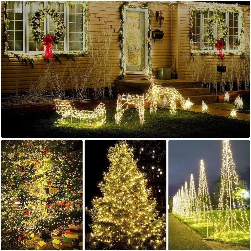 1pc Outdoor Solar String Light - Led Fairy String Lights 评论和价格