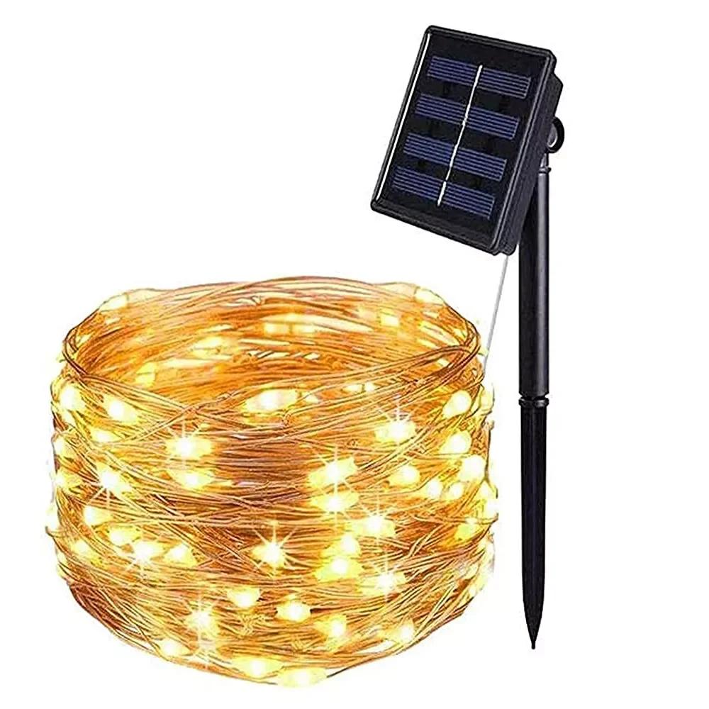 1pc Outdoor Solar String Light - Led Fairy String Lights 评论和价格