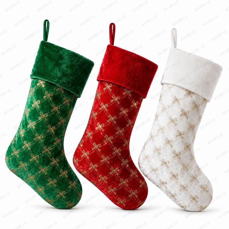 New Christmas Stocking Ornamen - Christmas Stocking Hanging 评论和价格