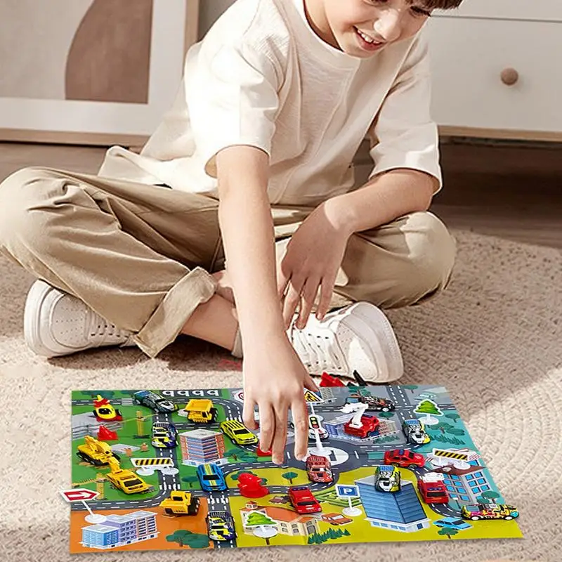 24pcs Car Toy Set Christmas Ad - Advent Calendar Gift 评论和价格