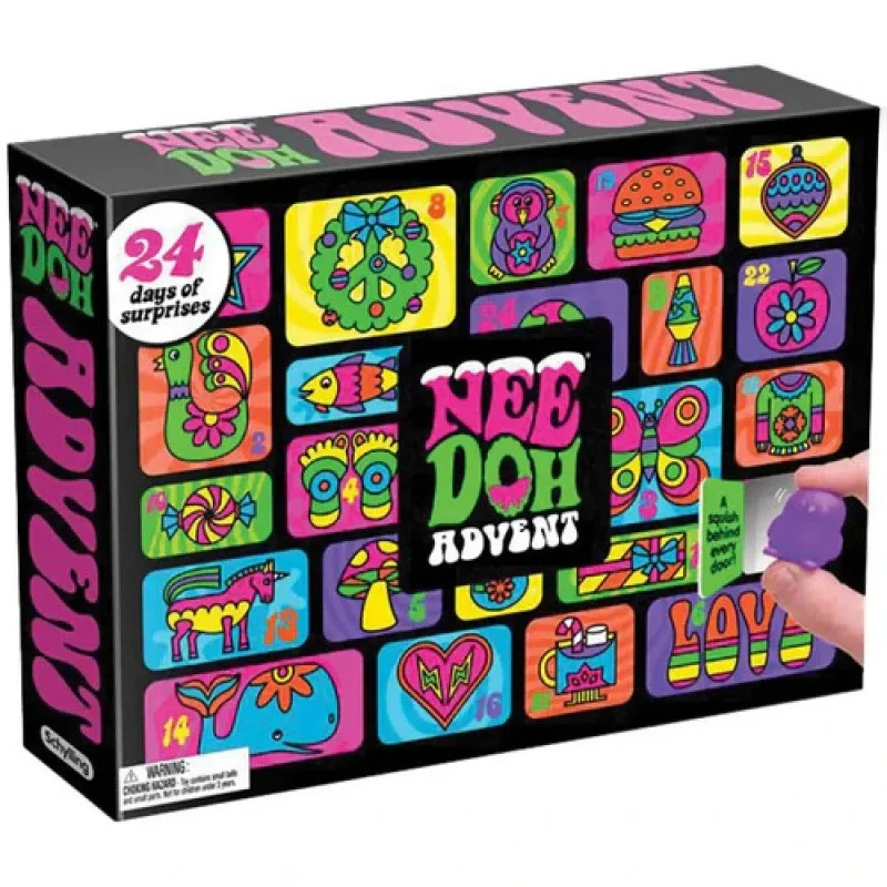 2026 NeeDoh Advent Calendar 3D - Advent Calendar Gift 评论和价格